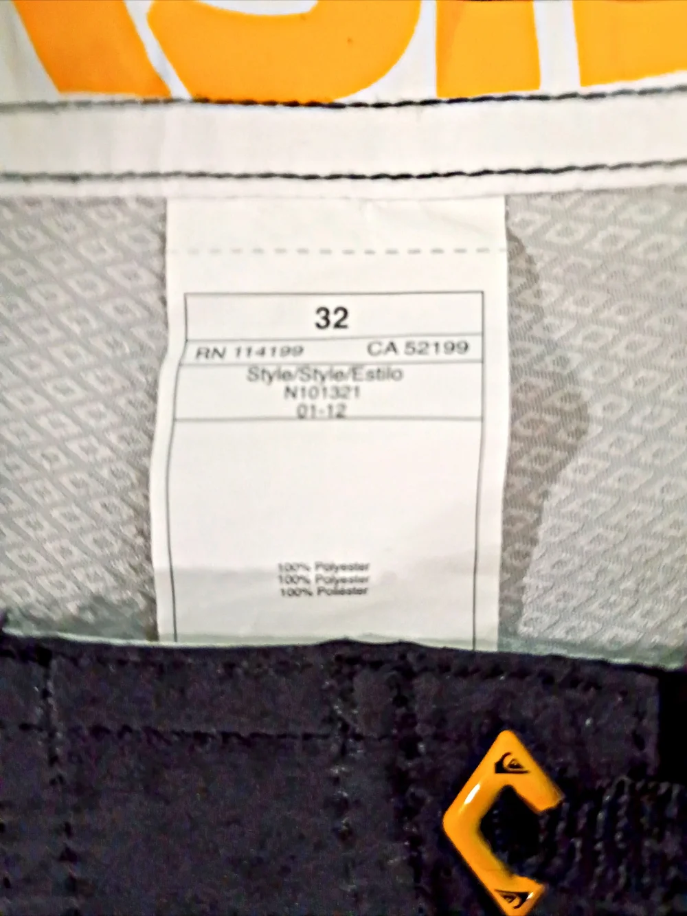 Quiksilver Board Shorts Mens 32 Pittsburgh Steelers NFL Swim Trunks NWT Black